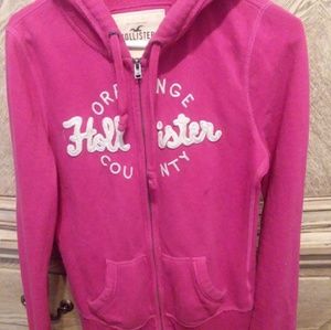 Hollister zip up hoodie